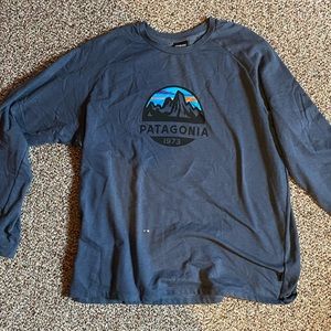 Patagonia Fitz Roy Pullover Hoodie crewneck